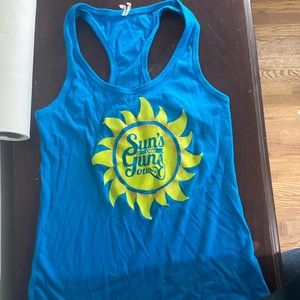Small racerback tank top. Crossfit Workout
